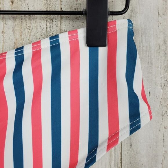 Zaful Striped Bikini Swimsuit Bottoms Size 4 - Picture 6 of 8